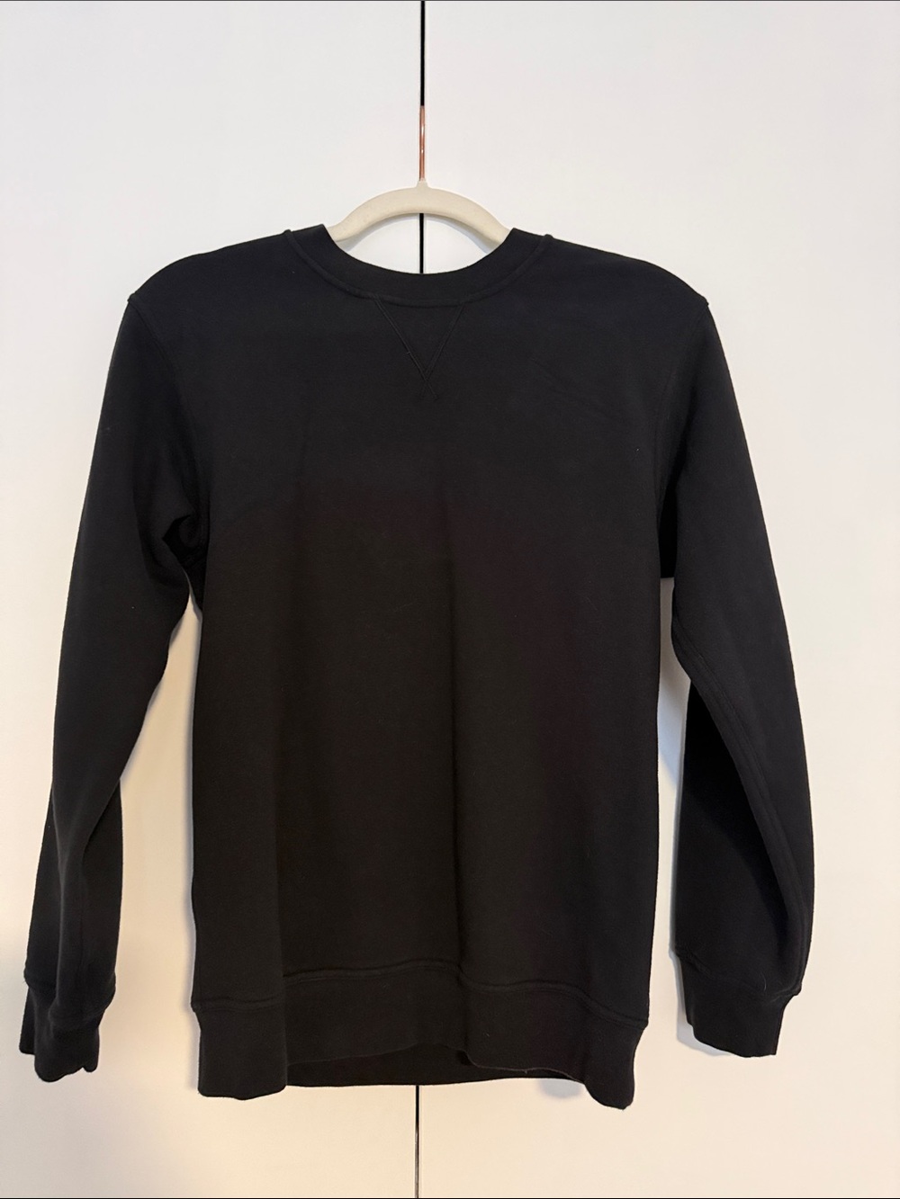 lululemon athletica Black Crewneck Sweatshirt